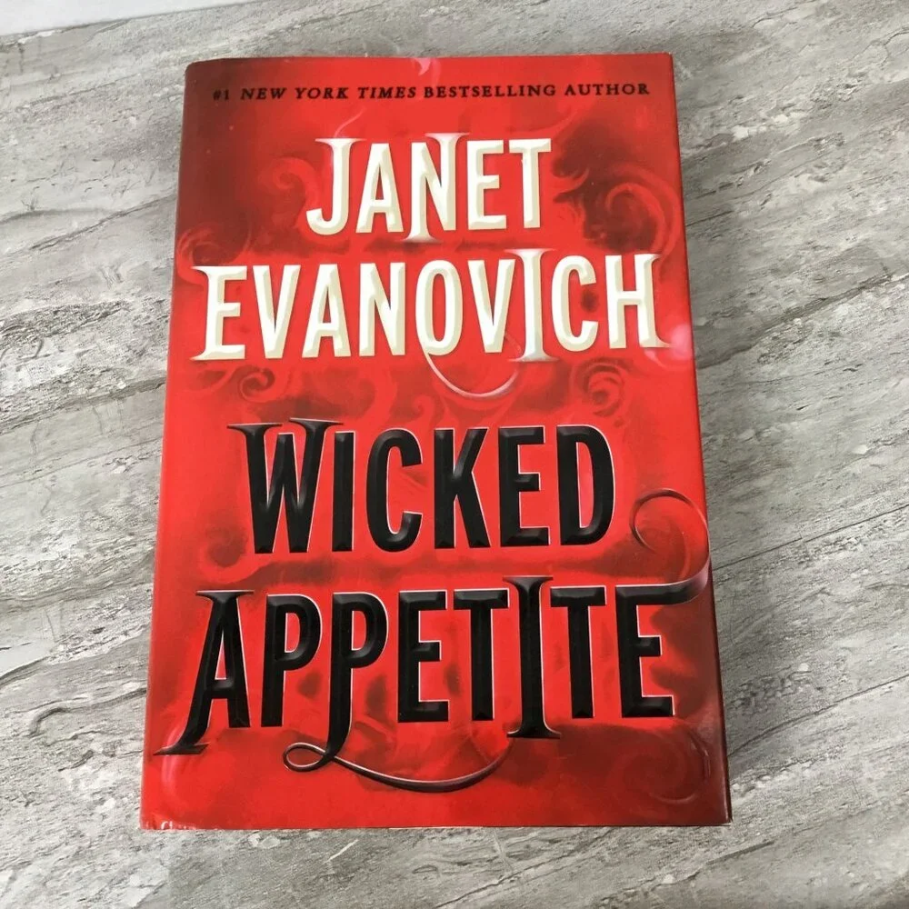 3 Janet Evanovich Hardcover Books Wicked Appetite Explosive Eighteen Tricky 22